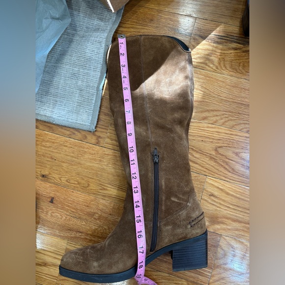 Vagabond Shoemakers Simone Tall Boots Brown Suede - Picture 6 of 8